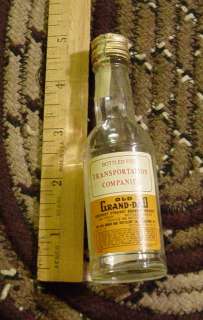 Vintage Old Grand Dad Western Airlines Bottle  