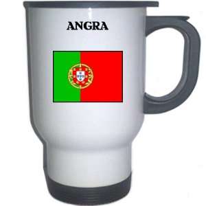  Portugal   ANGRA White Stainless Steel Mug Everything 