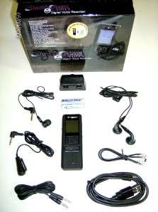 Complete DIGITAL VOICE RECORDER SYSTEM Mic Line Phone +  