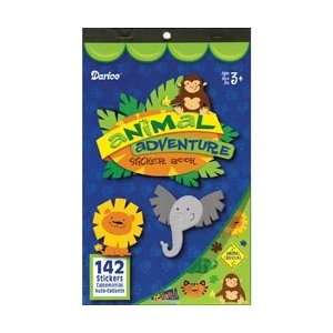   Book 9 1/2X6 Animal Adventure; 12 Items/Order Arts, Crafts & Sewing