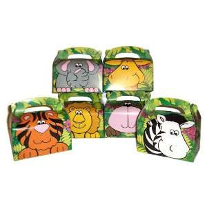  Zoo Animal Party Treat Boxes Toys & Games