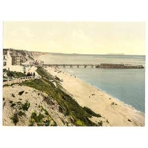    From the West Cliff,Bournemouth,England,c1895