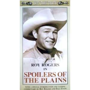  Spoilers of the Plains VHS Roy Rogers 