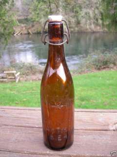 Antique Beer Bottle MAINZER AKTIEN BIER Mainz Germany  