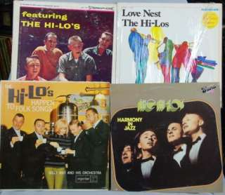 Lot / Collection of 12 Hi Los Vinyl LP Records Photos of All VG+ to 