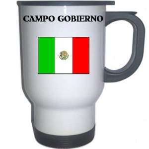  Mexico   CAMPO GOBIERNO White Stainless Steel Mug 