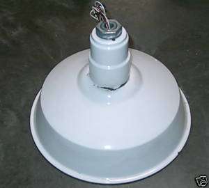 Standard Dome 16 Industrial Lighting Fixture White  