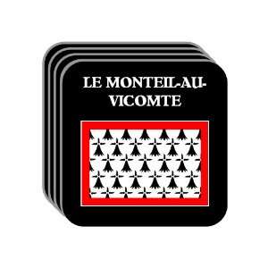  Limousin   LE MONTEIL AU VICOMTE Set of 4 Mini Mousepad 