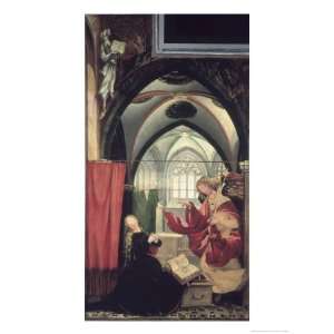  The Isenheim Altarpiece, Annunciation Giclee Poster Print 