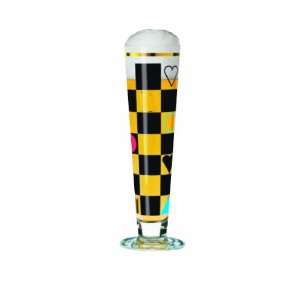  Ritzenhoff Pilsner Beer Glass with Coaster by Rebecca 