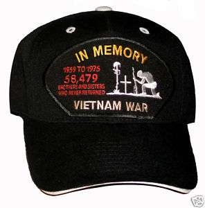 In Memory Vietnam War 1959 1975   58,479 Never Returned  