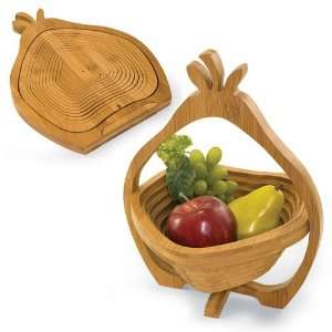  Collapsible Pear Shape Fruit Basket