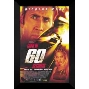  Gone in 60 Seconds 27x40 FRAMED Movie Poster   Style A 