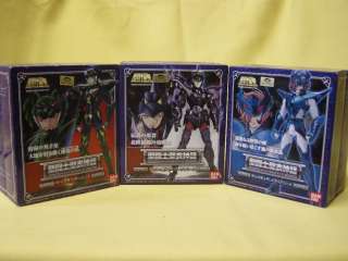 Bandai Saint Seiya Myth Cloth Megrez Alberich & Dubhe Siegfried & Syd 