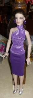Violet Glitter w/Accessories 13 in Ultra Basic Doll  