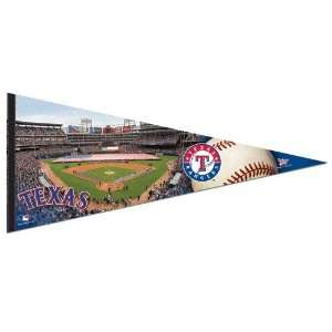  MLB Texas Rangers 17 x 40 Stadium Felt Pennant Sports 