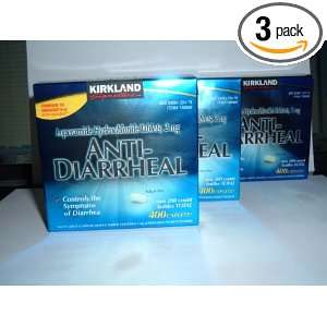 Anti Diarrheal Loperamide Hydrochloride 2 mg 1200 Caplets Total (Pack 