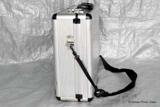 Vintage Aluminum camera hard case 18X13X5 Attache  