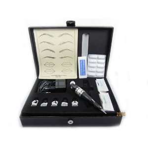  NEW Permanent Makeup Kit Make up Pen Power Needles With 