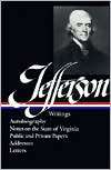Thomas Jefferson Writings (Autobiography, Notes on the State of 