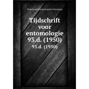   . 93.d. (1950) Nederlandse Entomologische Vereniging Books