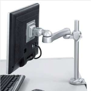  Safco Desk Clamp Arm for Flat Panel Monitor, Aluminum 