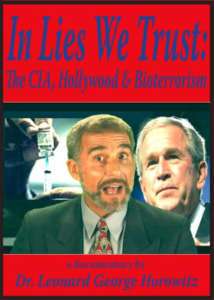IN LIES WE TRUST  The CIA, Hollywood & Bioterrorism DVD  