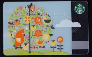 2011 Starbucks card Spring from Thailand collectibles  