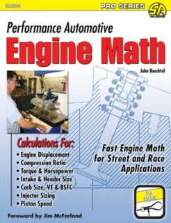   Engine Math by John Baechtel, CarTech, Incorporated  Paperback