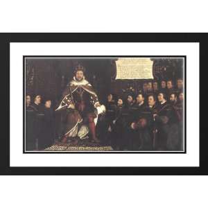  Holbein, Hans (Younger) 40x26 Framed and Double Matted 