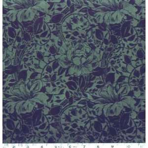  45 Wide Belle Cotton Velveteen Hunter Green/Black Fabric 