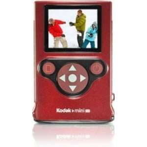 Kodak Mini Vidcam / ZM2   Waterproof HD camcorder   RED 041778398517 