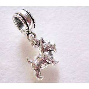  Scotty, Scottish Terrier, Small, Sterling Silver Dog Charm 