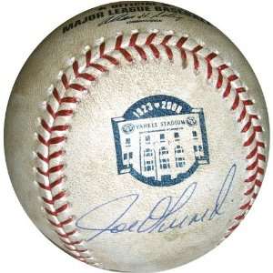 Joe Girardi Signed Orioles at Yankees 5 20 2008 Game Used Baseball 