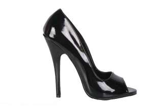 Style NameDOMINA 212 BrandPLEASER Color Description,Blk Pat Heel 