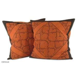  Cotton cushion covers, Natural Home (pair)