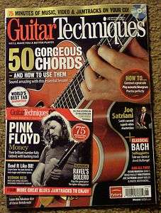 GUITAR TECHNIQUES + CD December 2011 PINK FLOYD Money 50 GORGEOUS 