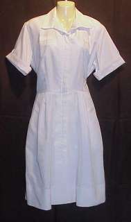 WWII STYLE U.S. ARMY NURSES UNIFORM DRESS WHITE MIDWAY PEARL HARBOR 