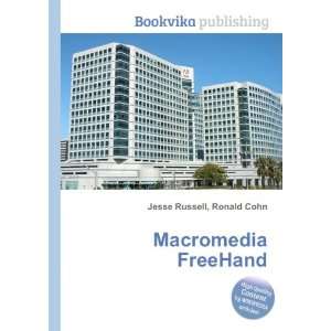  Macromedia FreeHand Ronald Cohn Jesse Russell Books