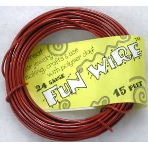  Fun Wire 24 Gauge Coil   Candy Apple Toys & Games