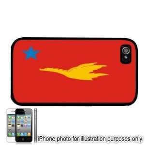   State Party Flag Apple iPhone 4 4S Case Cover Black 