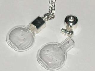 Wholesale bottle vials pendant locket w/ SCREW CAP *~  