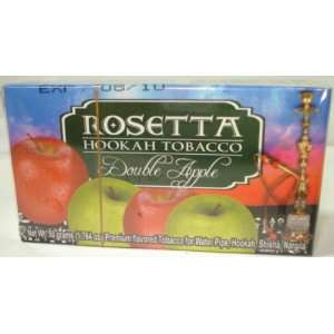  Rosetta Premium Hookah Tobacco, Double Apple, 50 Grams 