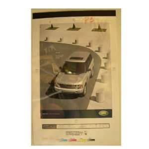   Rover Automotive Artist Trade Ad Proof Range Rover