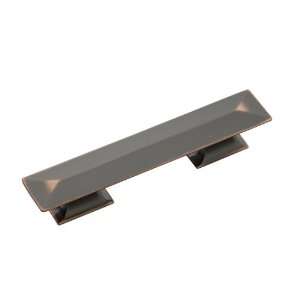 Hickory Hardware P2153 OBH Bungalow Oil Rubbed Bronze Highlighted Pull