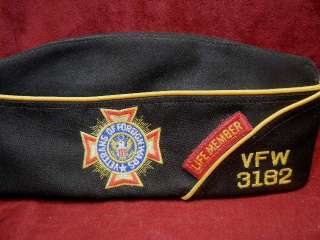 LOT OF 3 VFW HATS / CAPS CA   OR COMMANDER VINTAGE  