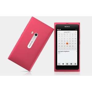 Nokia N9 16gb 3g Wifi GPS NFC GSM Unlocked Meego Touchscreen (Magenta 