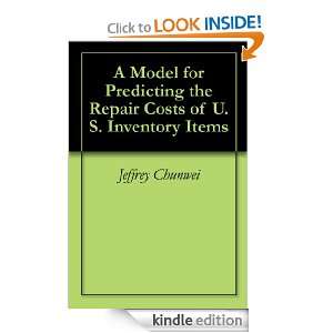 Model for Predicting the Repair Costs of U.S. Inventory Items 