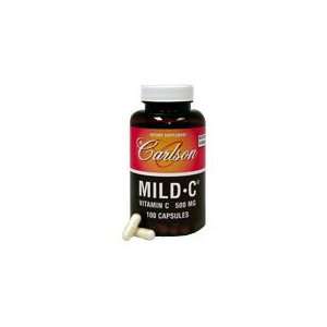  Mild C 500mg   Supports A Healthy Immune System, 100 caps 