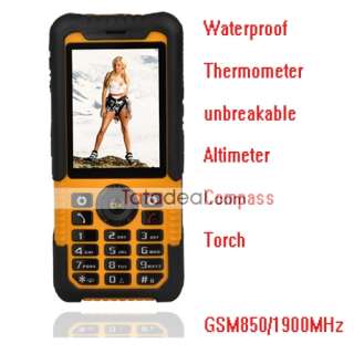   /Laser/Thermometer/Torchlight Alti Sport Cell Phone Black and Yellow